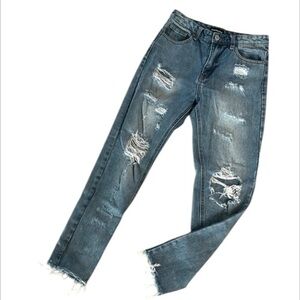 Momokrom dolls kill size 26 high rise jeans